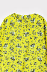 Plum Premium Khaddar Printed Yellow Colour 2 pc suit For Girls.