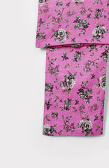 Plum Premium Khaddar Printed Pink Colour  2 pc suit For Girls.